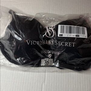 Perfect Shape Shine Patch Push-Up Bra Size 38D Color Black